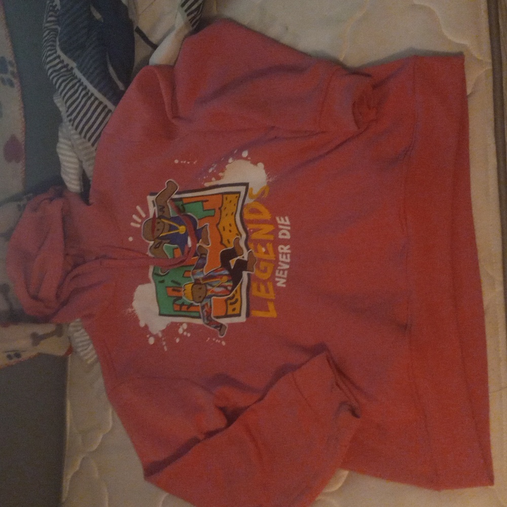 Rebel minds legends never die hoodie- 3XL